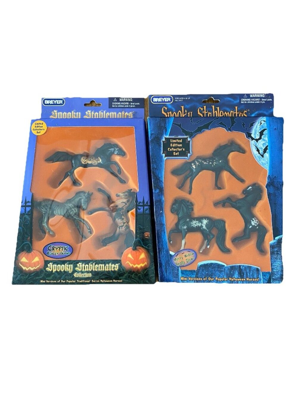 Breyer Horses. Spooky Stablemates Collections. Halloween 2005 And 2006 Ltd Ed